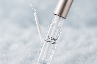 Lash glue makeup