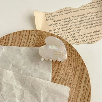 Heart Lettering Hair Claw