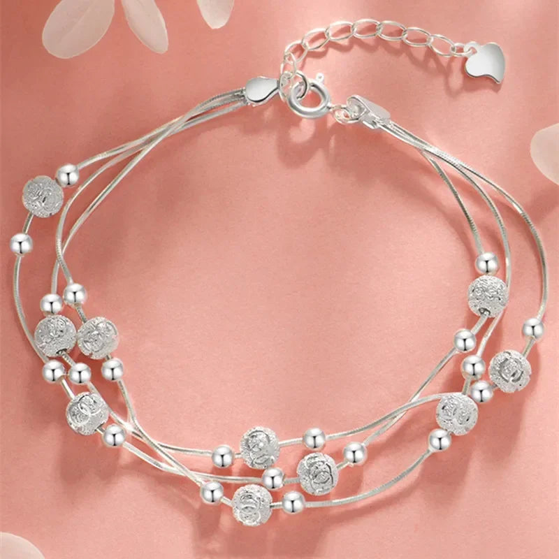 Sterling Silver Adjustable Open Leaf Hair Cuff Bracelet