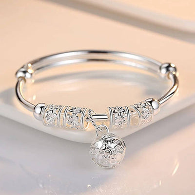 Sterling Silver Adjustable Open Leaf Hair Cuff Bracelet