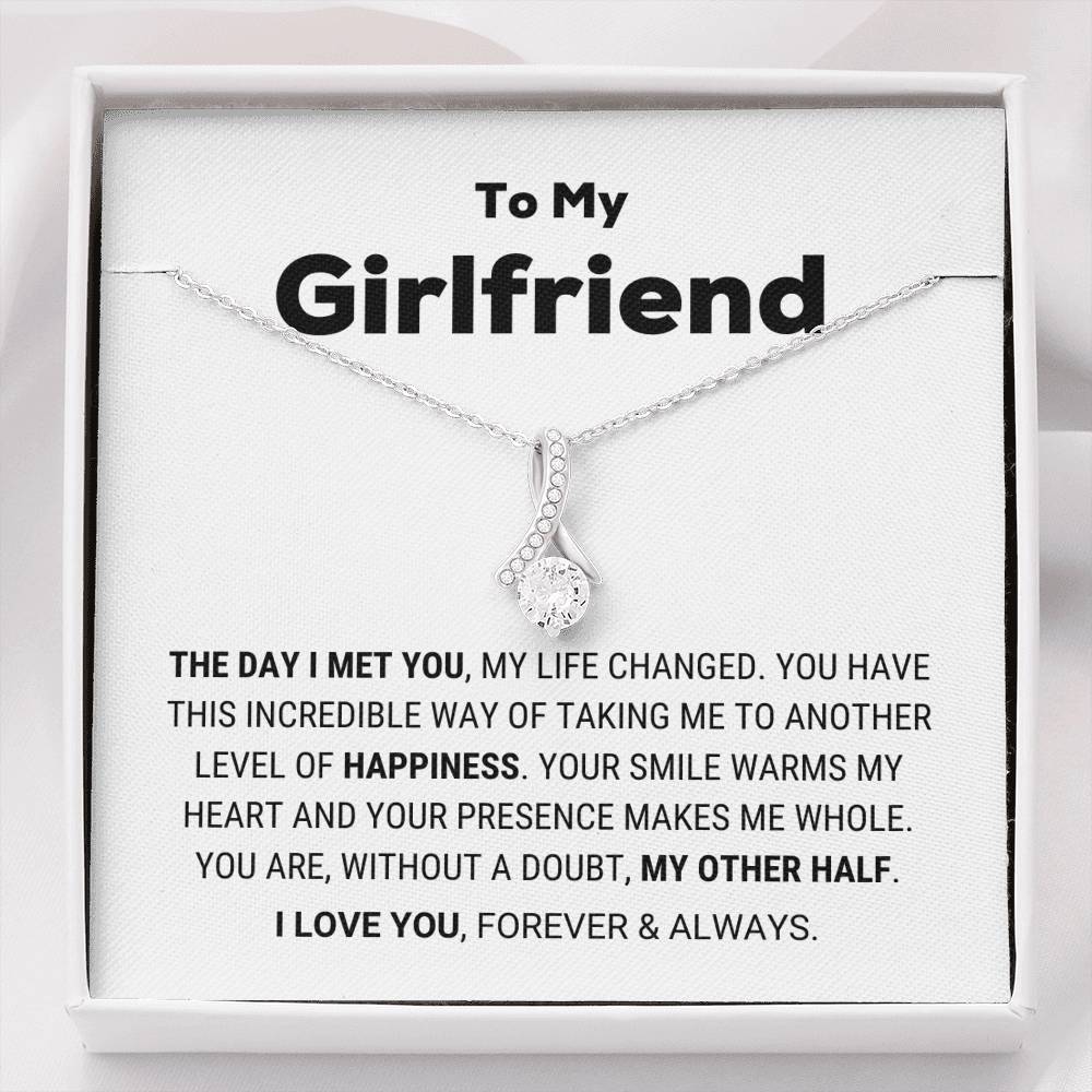 To My Girlfriend - The Day I Met You - Alluring Necklace