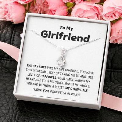 To My Girlfriend - The Day I Met You - Alluring Necklace