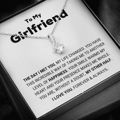 To My Girlfriend - The Day I Met You - Alluring Necklace