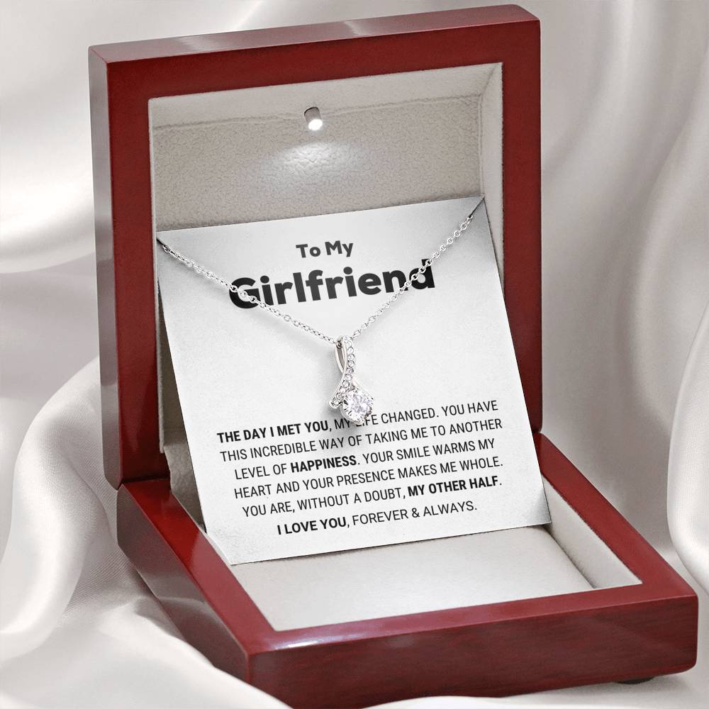 To My Girlfriend - The Day I Met You - Alluring Necklace