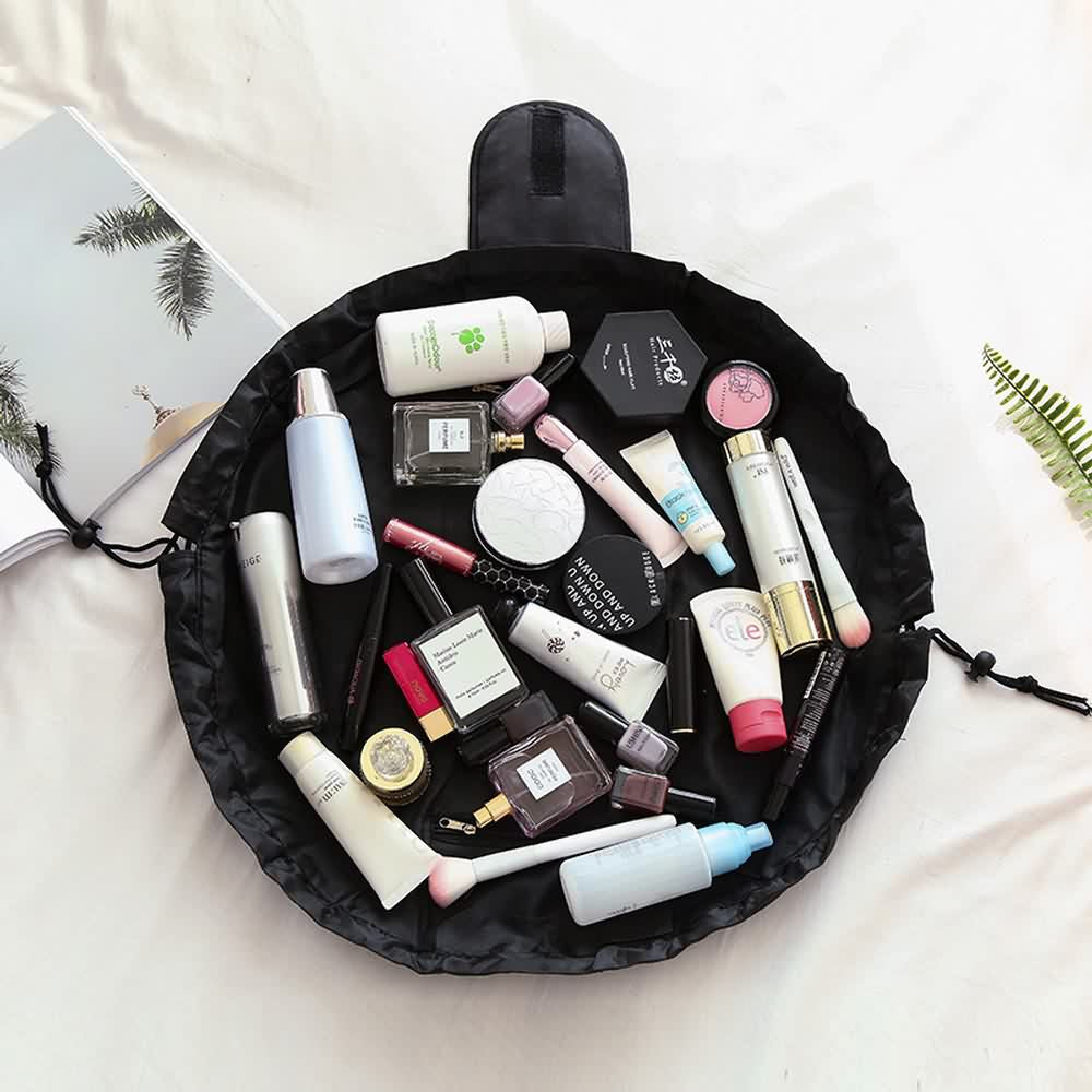 Drawstring Cosmetic & Makeup Bag